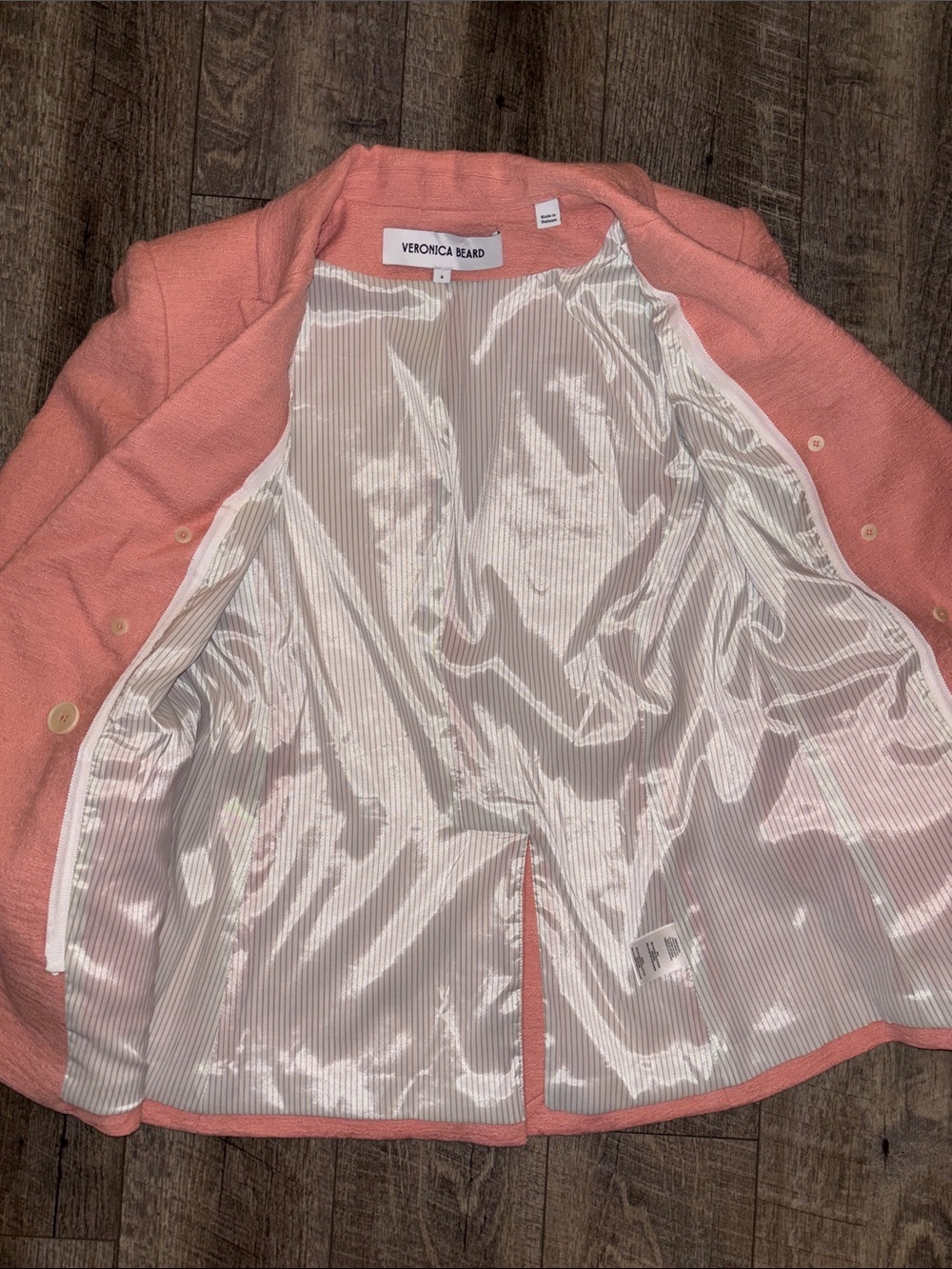 Veronica Beard Miller Textured Dickey Blazer - Picture 8 of 10
